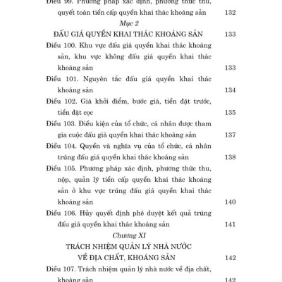 Luật địa chất và khoáng sản năm 2024 - bản in 2025