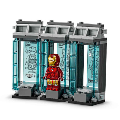 Đồ Chơi Lắp Ráp Bộ Sưu Tập Chiến Giáp Iron Man LEGO SUPERHEROES 76315 (384 chi tiết)