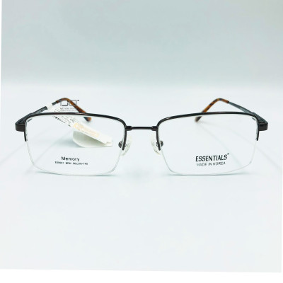 GỌNG KÍNH NAM, PHOM VUÔNG, TITANIUM, HÀNG CHÍNH HÃNG ESSENTIALS E50001