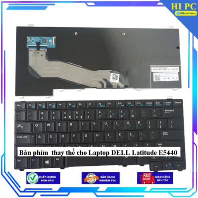 Bàn phím thay thế cho Laptop DELL Latitude E5440 - Hàng Nhập Khẩu 