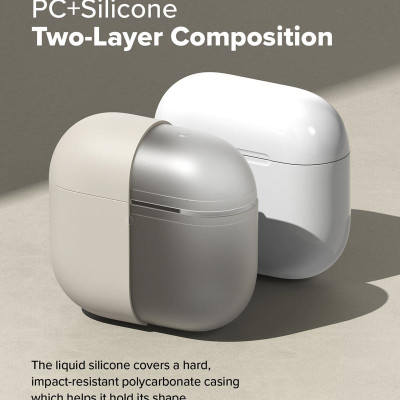 Vỏ ốp dành cho AirPods 4 RINGKE Silicone - Hàng Chính Hãng