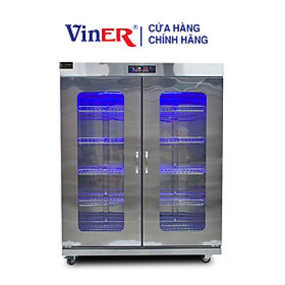 [HÀNG CHÍNH HÃNG] Tủ sấy bát 2 cánh kính 1 lớp
