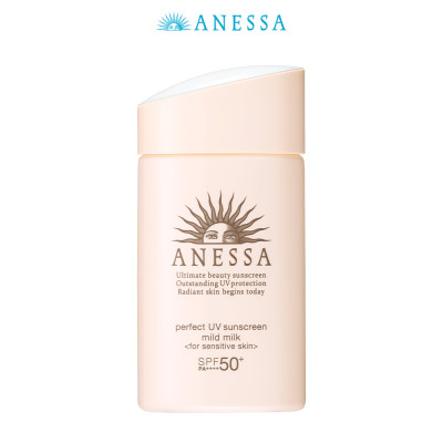 Kem chống nắng dưỡng da dạng sữa dịu nhẹ cho da nhạy cảm và trẻ em Anessa SPF 50+ PA++++ 60ml