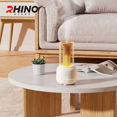 Máy phun sương tạo độ ẩm mini Rhino H305 tự ngắt khi hết nước kèm đèn hàng chính hãng