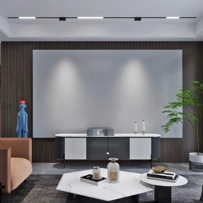 Đèn ray nam châm Spotlight thông minh 12W/20W , Điều chỉnh độ sáng (Dimmable), Điều khiển qua App điện thoại và Remote