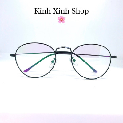 Kính Mắt tròn Kim loại tăm mảnh siêu nhẹ (Nhiều màu)