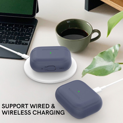 Ốp Silicon Cho Airpods PRO 2 Kai.N_Bounce Silicone Kèm Dây Đeo_ Hàng Chính Hãng