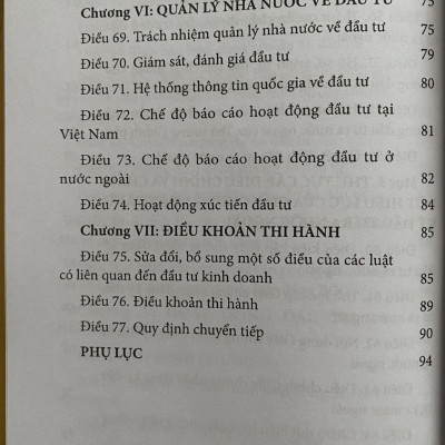 Luật Đầu Tư Năm 2020 