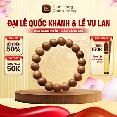 Vòng Trầm Hương 10 ly – 19 Hạt – Cao Cấp | Bảo Trầm – Vòng Tay Phong Thủy Trầm Tự Nhiên, Thơm Dịu Nhẹ, Mang Lại Bình An
