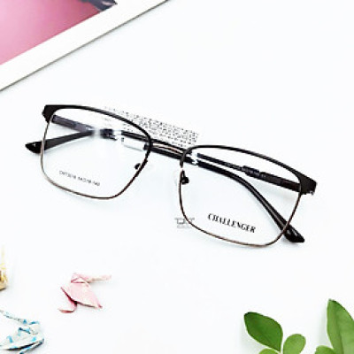 GỌNG KÍNH KIM LOẠI, GỌNG NHUYỄN, THỜI TRANG NAM NỮ CHÍNH HÃNG CHALLENGER CMT3016-C1