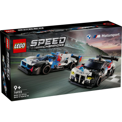 LEGO SPEED CHAMPIONS 76922 Đồ chơi lắp ráp Siêu xe BMW M4 GT3 & BMW M Hybrid V8 (676 Chi Tiết)