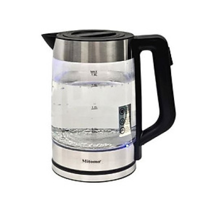 Ấm đun siêu tốc Thủy tinh Mitomo ST-220 dung tích 1.8L Hàng chính hãng
