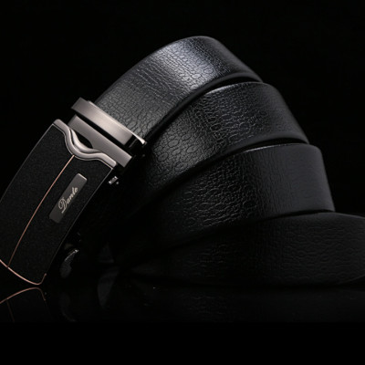 Thắt lưng nam da bò nguyên chất mặt khóa tự động hợp kim cao cấp