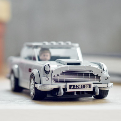 Đồ Chơi Lắp Ráp: Siêu Xe 007 Aston Martin Db5 LEGO SPEED CHAMPIONS 76911 (298 chi tiết)