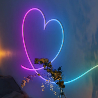 Dây Đèn LED RGBIC tạo hình dán tường Govee Neon LED Strip Light H61A0 (3M) | Hiệu ứng nhấp nháy, chạy đuổi mượt mà