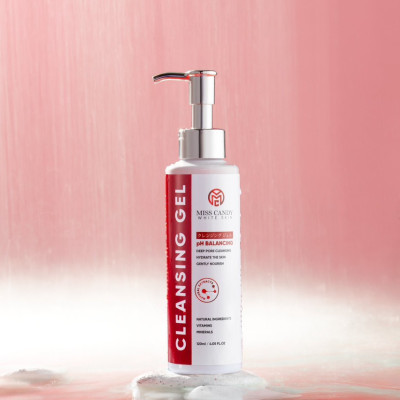 [MISS CANDY] Gel Rửa Mặt Dịu Nhẹ AHA Làm Sạch Sâu CLEANSING GEL MISS CANDY 120ml,Làm Sạch Bụi Bẩn,Giảm Nhờn,Ngừa Mụn & Cân Bằng Độ PH Cho Da - Gia Tuệ House