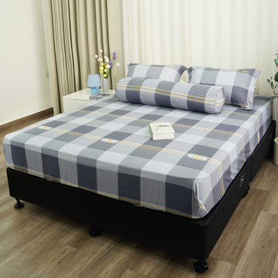Bộ ga giường K-Bedding KMP chất liệu Microfiber bền chắc, kháng khuẩn (KHÔNG BAO GỒM CHĂN)