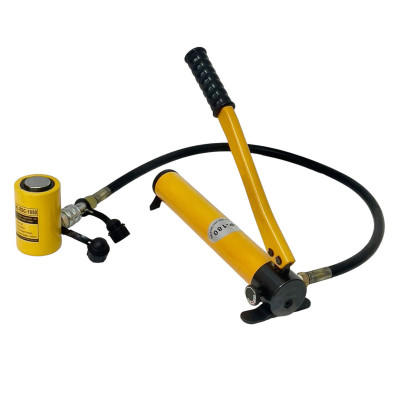 Bộ kích thủy lực RSC-1050 thân cao 95mm tải trọng 10 tấn hành trình 5cm và bơm tay CP-180