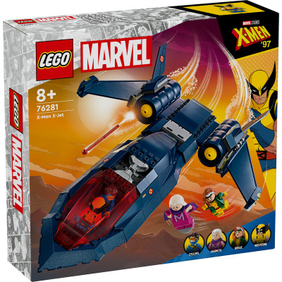 LEGO SUPERHEROES 76281 Đồ chơi lắp ráp Phi cơ Blackbird của X-Men (359 chi tiết)