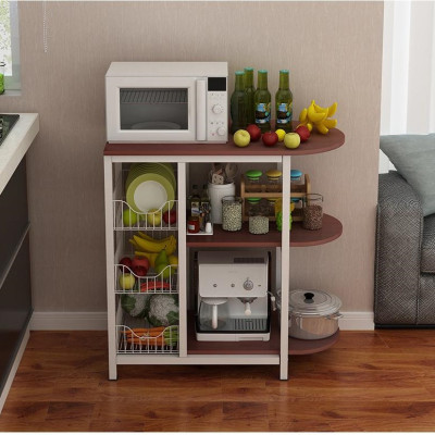 Kệ để đồ nhà bếp 176 loại khung thép sơn tĩnh điện chống gỉ và bong tróc,chịu lực cao mặt gỗ lõi xanh phủ melamine chống nước