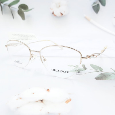 GỌNG KÍNH XẺ CƯỚC THỜI TRANG DÀNH CHO NỮ, CHÍNH HÃNG CHALLENGER C22017