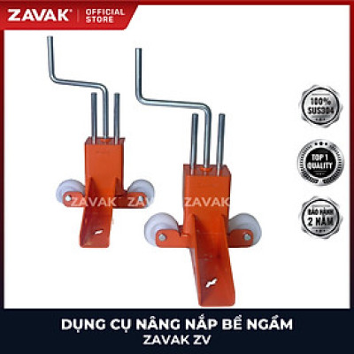 Dụng Cụ Nâng Nắp Bể Ngầm Inox ZAVAK ZV200 (<200kg) Phụ Kiện Mở Khóa Bulong Nắp Bể Âm Sàn