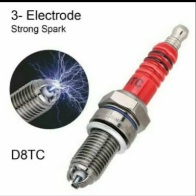 1 BUGI 3 CHẤU ĐÁNH LỬA SIÊU MẠNH LẮP TẤT CẢ CÁC LOẠI XE MÁY