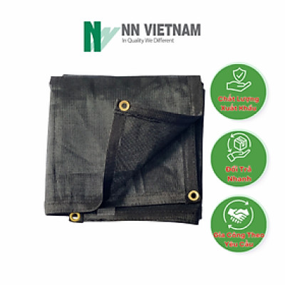 LƯỚI CHE NẮNG - MAY VIỀN, KHUY - MÀU ĐEN - SIZE 2M X 4M