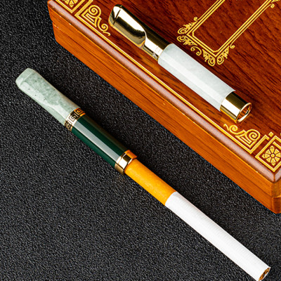 Tẩu Lọc Thuốc Đá Ngọc Bích Cầm Tay Cao Cấp ZB-223 - Quà tặng cho sức khỏe nam giới