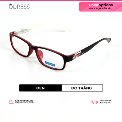 Gọng kính nhựa dẻo tr90 thời trang nam nữ Ouress 86017