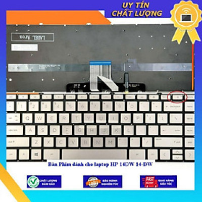 Bàn Phím dùng cho laptop HP 14DW 14-DW - Hàng Nhập Khẩu New Seal