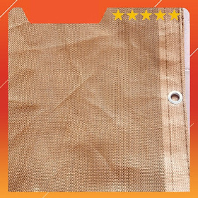 LƯỚI CHE NẮNG - MAY VIỀN, KHUY - MÀU KEM 