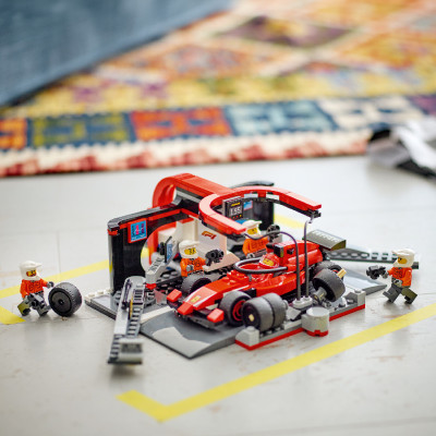 Đồ Chơi Lắp Ráp Trạm Bảo Dưỡng Xe F1 LEGO CITY 60443 (325 Chi Tiết)