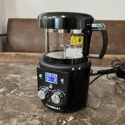 Máy rang hạt cà phê công nghệ gia nhiệt không khí thương hiệu Mỹ cao cấp Cafemasy CCR-305D - Hàng Nhập Khẩu