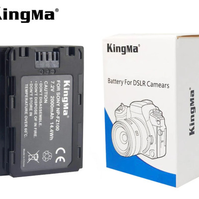 Combo 2 pin 1 sạc Kingma for Sony NP-FZ100 - Hàng chính hãng