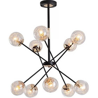 Đèn thả 10 bóng, đèn trần, đèn tô điểm trần, đèn tô điểm phòng khách, đèn tròn thả, đèn decor D986 DT