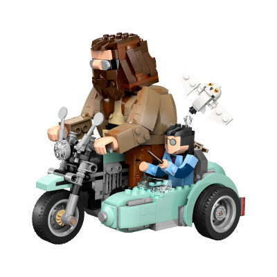 Đồ Chơi Lắp Ráp Mô Tô Bay Cùng Bác Hagrid và Harry LEGO HARRY POTTER 76443 (617 chi tiết)