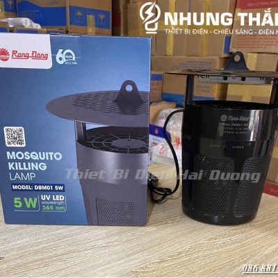 Đèn Bắt Muỗi Rạng Đông - Máy Bắt Muỗi Thông Minh Rạng Đông DBM01 Không Tạo Mùi, Không Gây Ồn, An Toàn - CÓ VIDEO