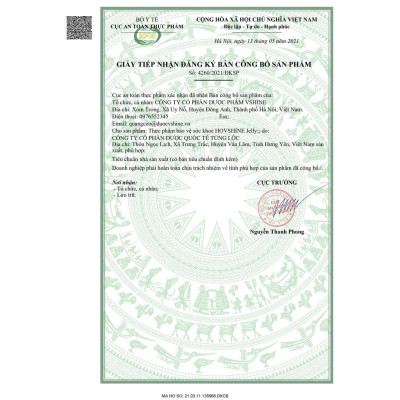 Thạch HO VSHINE JELLY - Bổ phế, hỗ trợ giảm ho cho bé - Hộp 20 gói