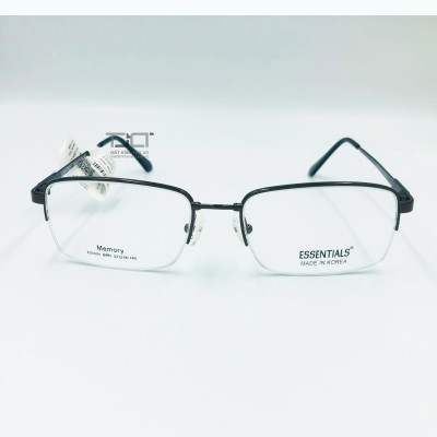 GỌNG KÍNH KIM LOẠI, NAM NỮ PHOM VUÔNG , DẼO, CHÍNH HÃNG ESSENTIAL E50004-BRN