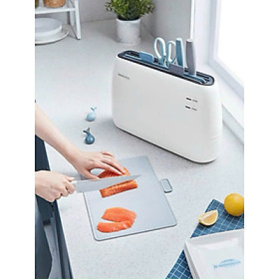 Máy Sấy Dao Thớt Tích Hợp Sấy & Tiệt Trùng UV Khử Khuẩn DAEWOO DY-DJ08 Hàng chính hãng