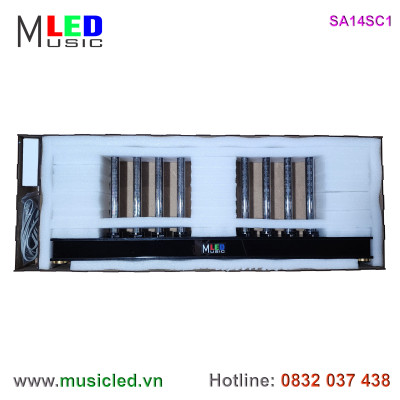 Dàn đèn Music LED nháy theo tần số nhạc 14 cột SA14SC1
