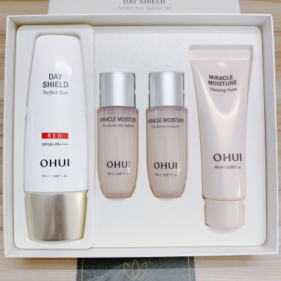 Bộ kem chống nắng OHUI DS PERFECT SUN RED SET