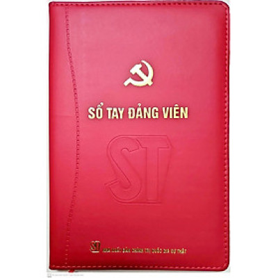 Sổ tay Đảng viên ( Bìa cứng giả da)