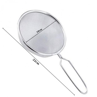 Dụng cụ ray, lọc, vớt thực phẩm cán dài loại nhỏ 10cm - Hàng chính hãng