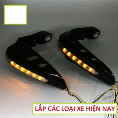 Gù Chống Đổ Xe Máy Kiêm Đèn LED – Chống Va Chạm, Tăng Độ Ngầu Cho Xế Yêu, ĐÈN ỐP TRẦN
