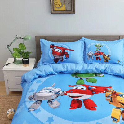 Bộ drap và vỏ chăn cotton Classic Kid VCK2020 ( 4 món )