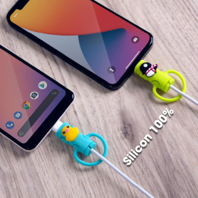 Cable Protector-Maru Penguin hàng chính hãng Bone