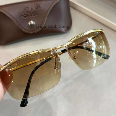 Kính râm Amor cao cấp cho nam dáng ôm gọng nhỏ mạ vàng 14K + Tặng Fullbox phụ kiện cao cấp