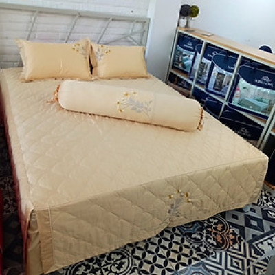 Bộ chăn ga gối cao cấp Sông Hồng UC21015